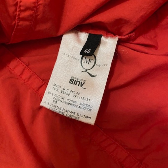 Alexander McQueen Red Blouse - Picture 6 of 11